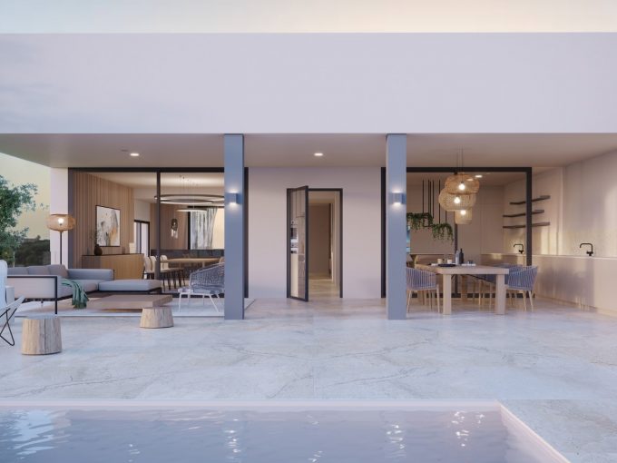 neu gebaute, luxuriöse Haus im Portopetro